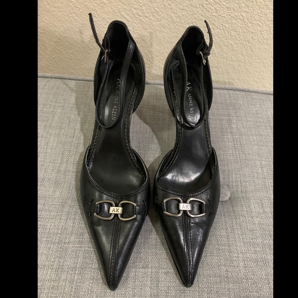 Anne Klein black D’Orsay size 6 - Picture 1 of 4